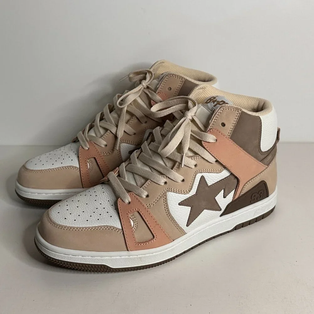 A Bathing Ape STA 93 Mid Sneakers Men Size 11 / New - Picture 4 of 12